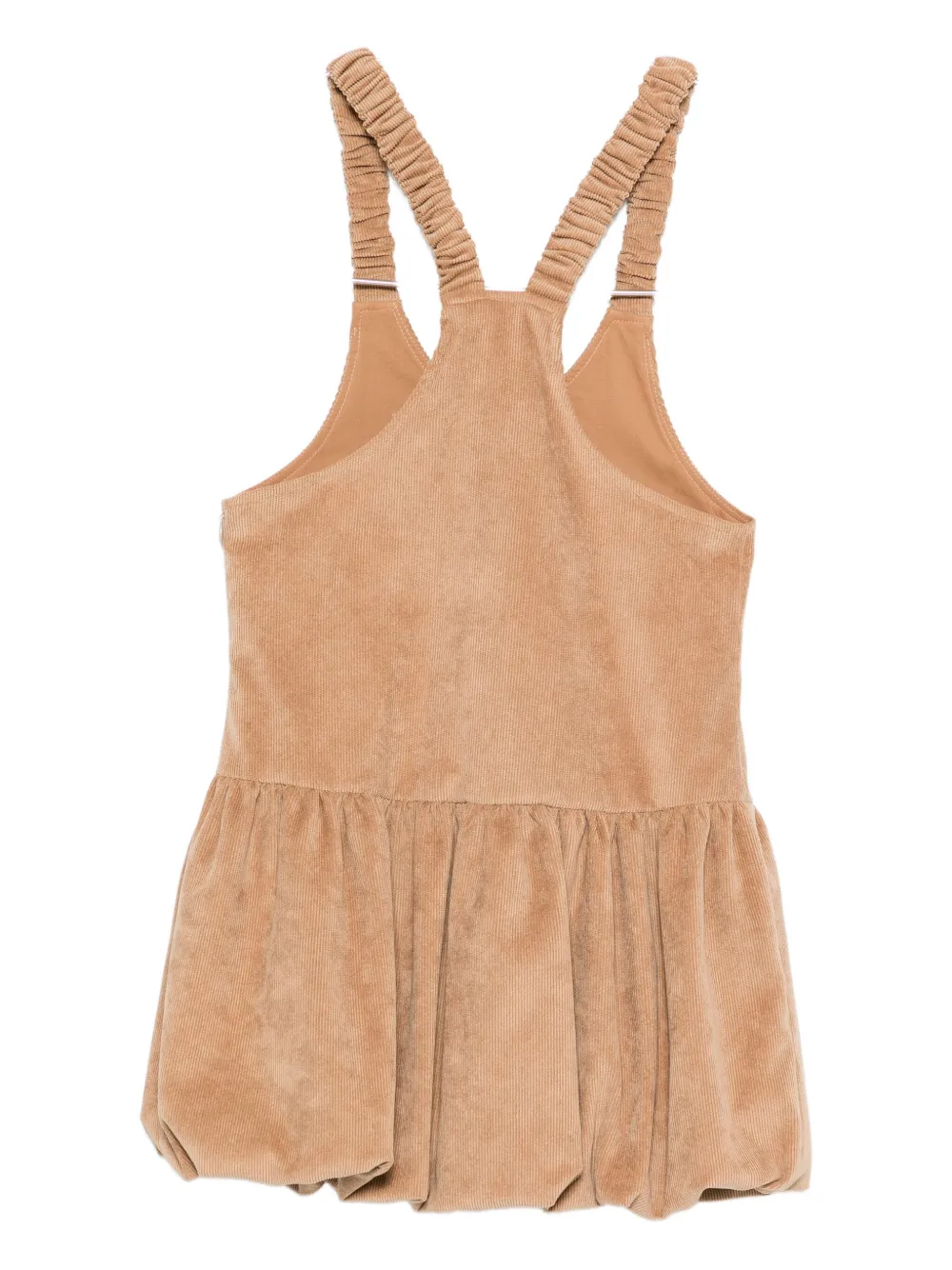 Vicolo Ruched Corduroy Mini Dress In Multi