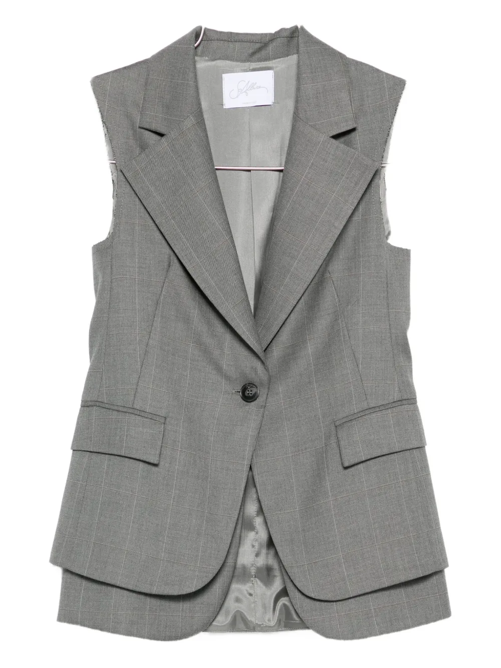 So Allure Single-breasted Suit In Gray