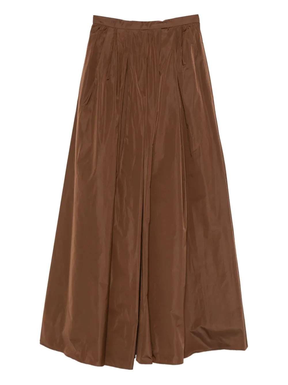 Max Mara プリーツ マキシスカート - ブラウン Max Mara プリーツ マキシスカート - ブラウン
