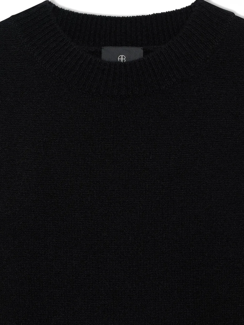 ANINE BING Lee trui met ronde hals Zwart