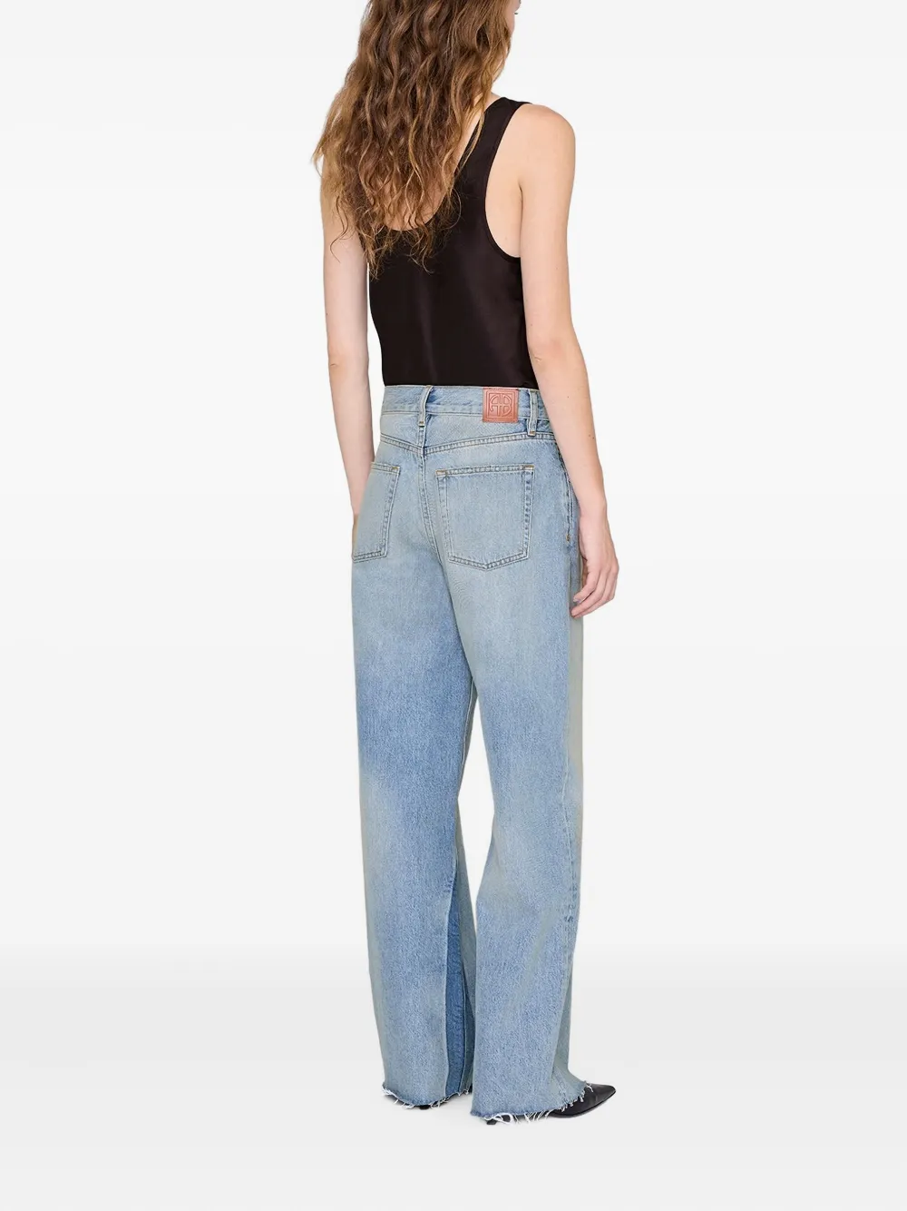 Anine Bing Lea Top In Brown