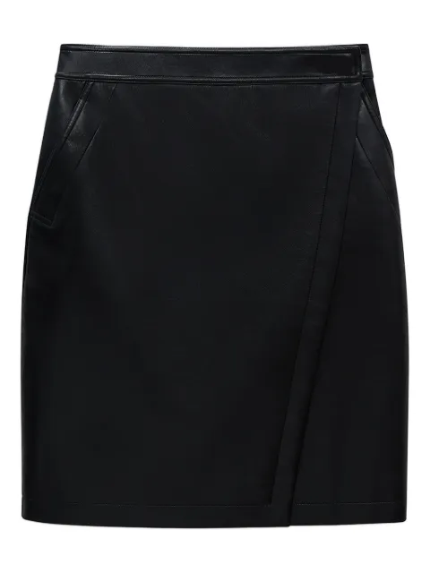 ANINE BING Alanis wrap mini skirt