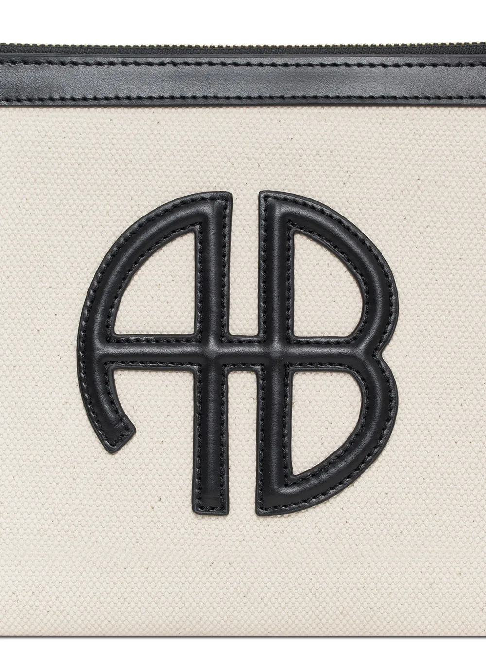 ANINE BING Lili clutch Beige