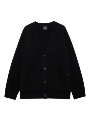 Alexander Wang ポロカラーカーディガン | ブラック | FARFETCH JP