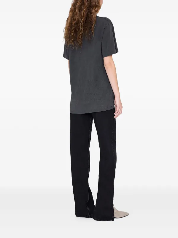 ANINE BING Lili ホースプリント Tシャツ | ブラック | FARFETCH JP