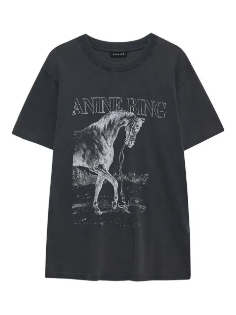 ANINE BING T-shirt Lili con stampa