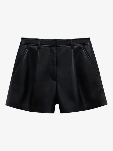 ANINE BING pleated shorts