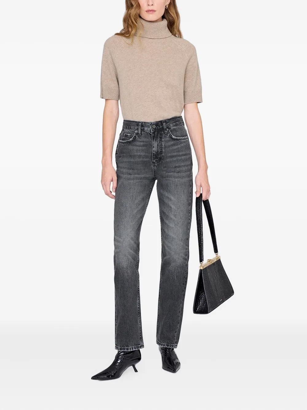 ANINE BING Jackson turtleneck top | T-Shirts & Jersey Shirts | Image 2