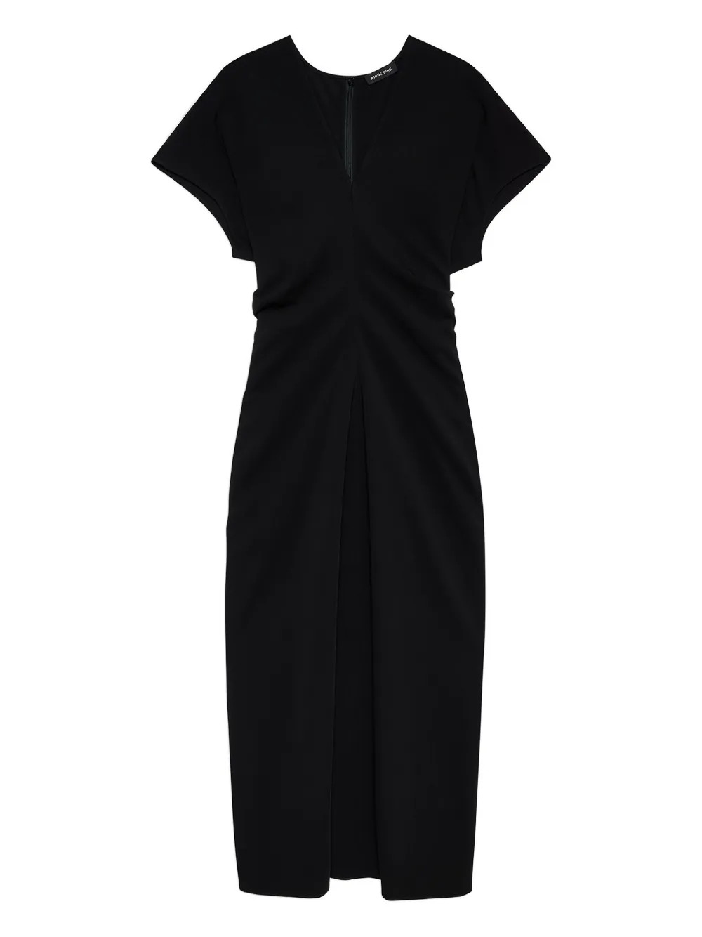 Anine Bing Zadig V-neck Maxi Dress In Black