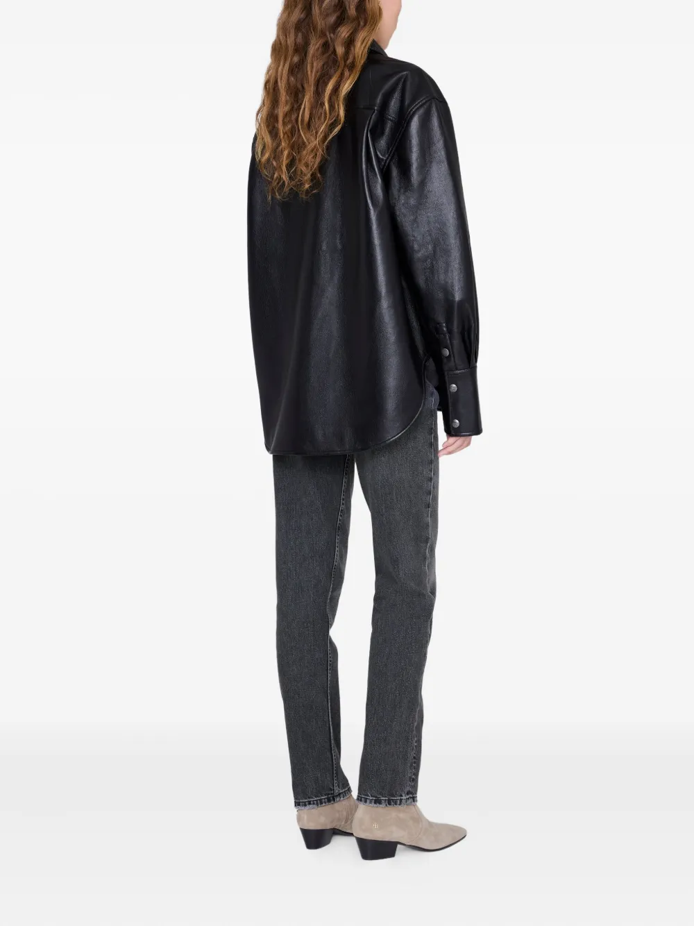 ANINE BING Dante blouse Zwart