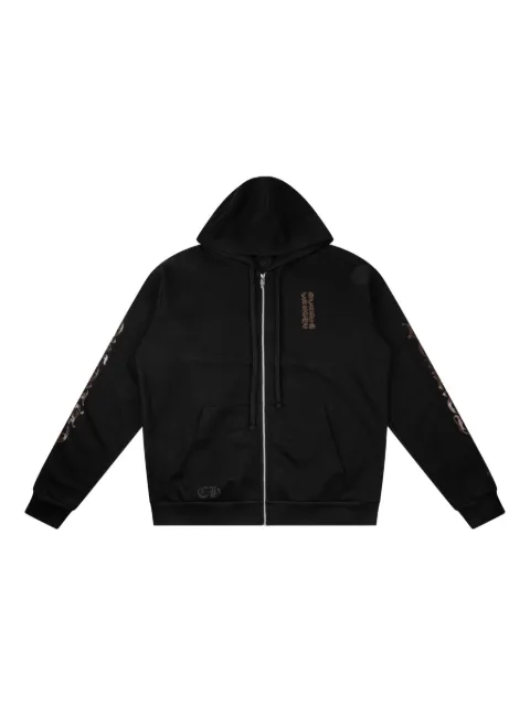 Chrome Hearts hoodie con cierre 1988