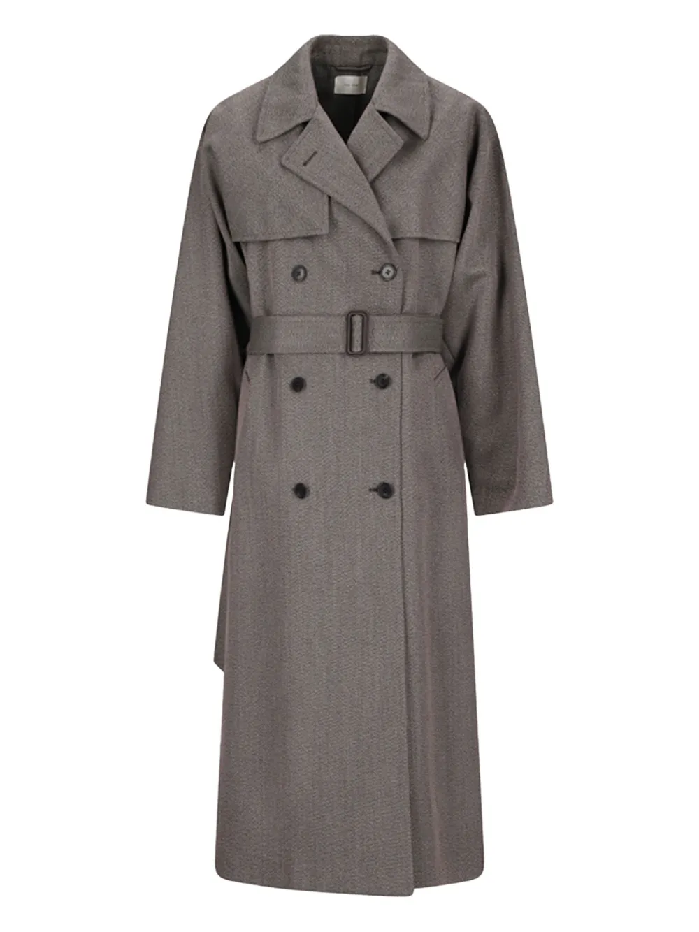 The Row Rhydian belted double-breasted coat | Brown | Image 1