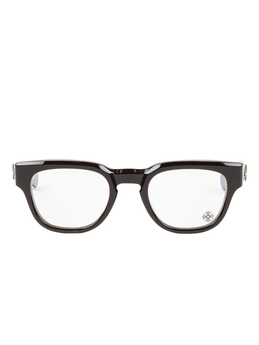 Chrome Hearts Convoluted round-frame glasses | Black | Image 1