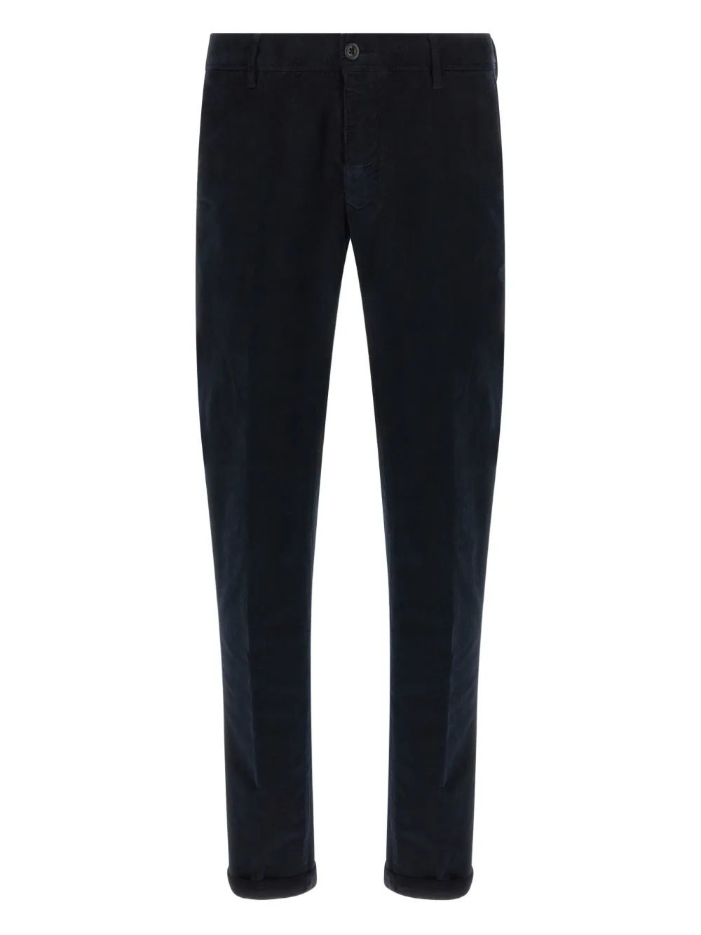 Incotex Velvet Trousers In Blue