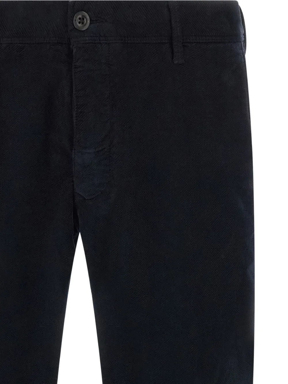 Incotex Velvet Trousers In Blue