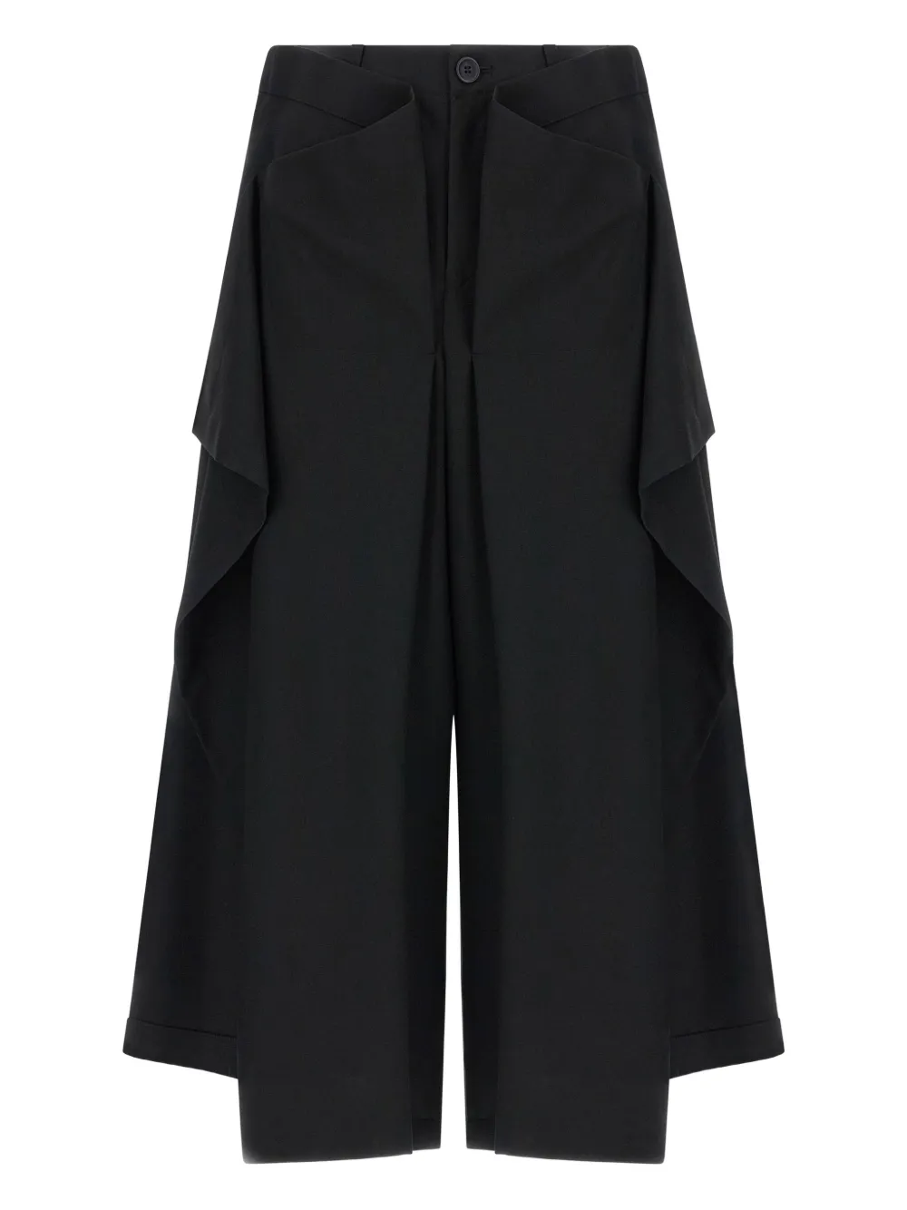 Issey Miyake Uni-form Trousers In Black