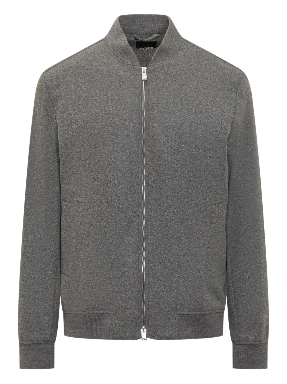 BOSS P-Hanry Sweatshirt mit Reißverschluss - Grau