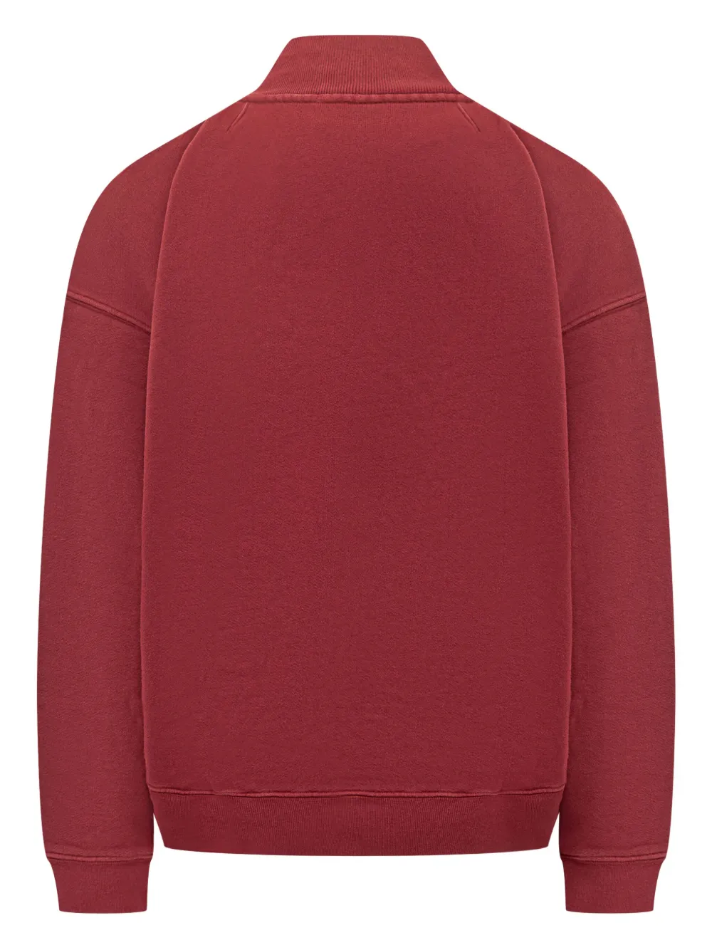Willy Chavarria Bravo Quarter Zip sweatshirt - Rood