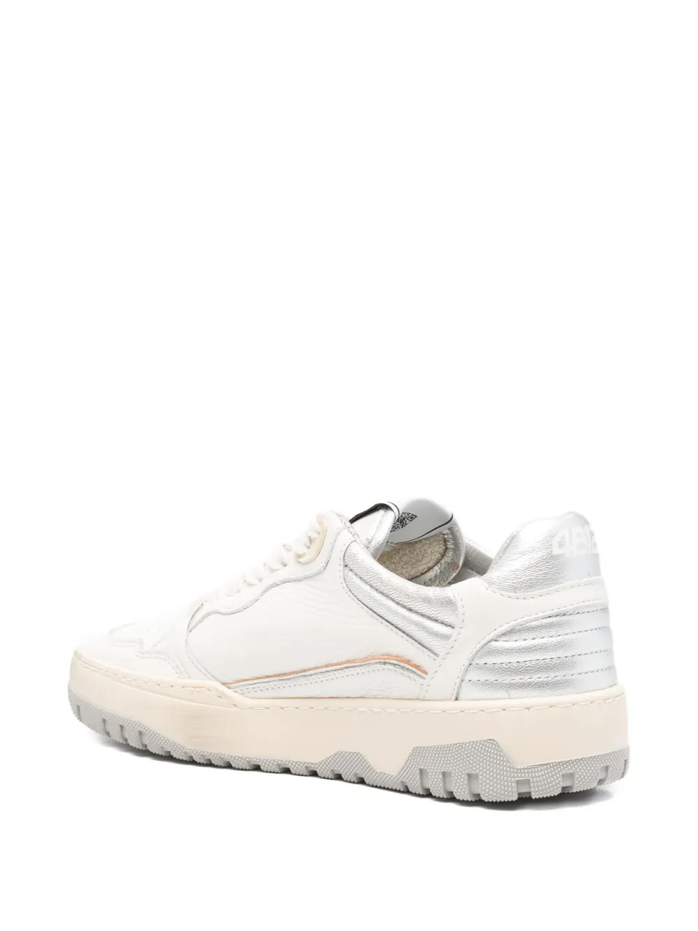  4b12 Olimpia Panelled Sneakers - White 