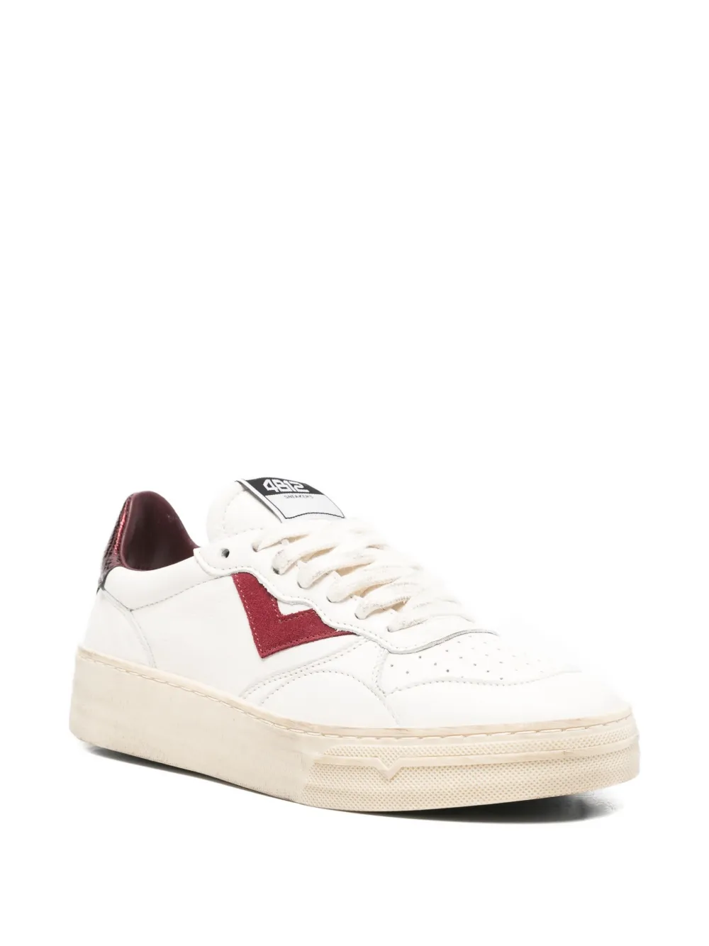 4b12 Hyper Sneakers In White