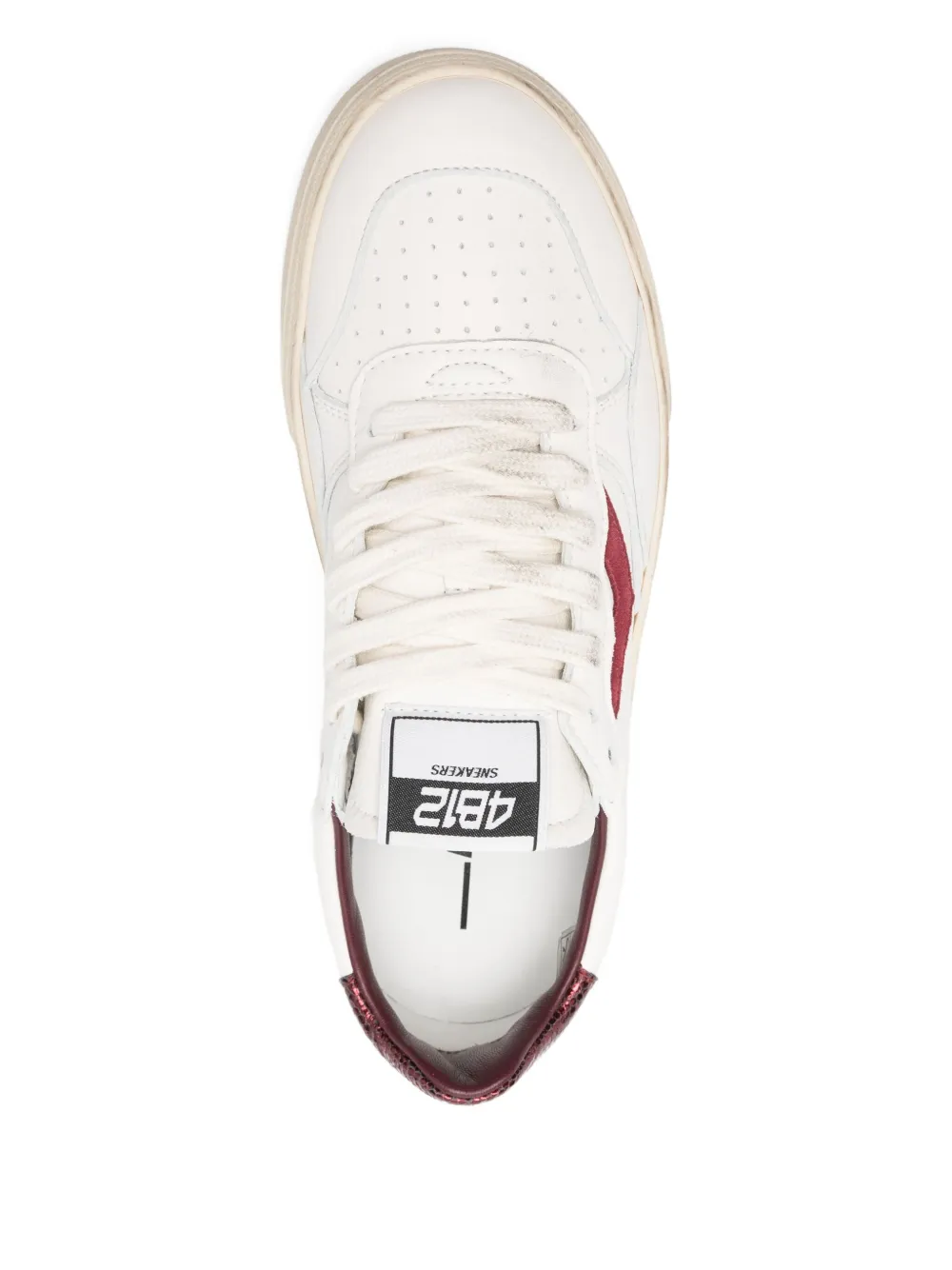 4b12 Hyper Sneakers In White