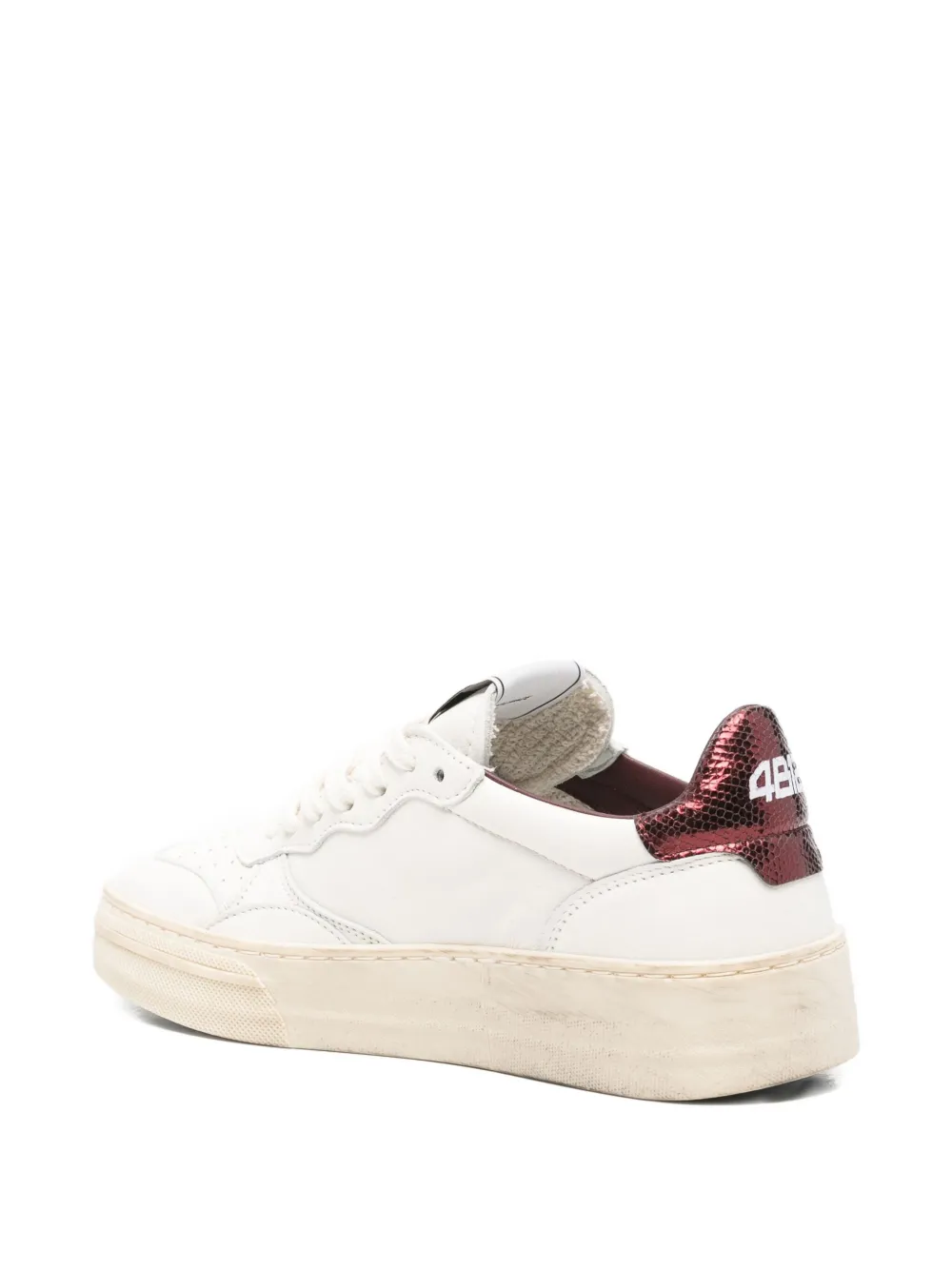 4b12 Hyper Sneakers In White