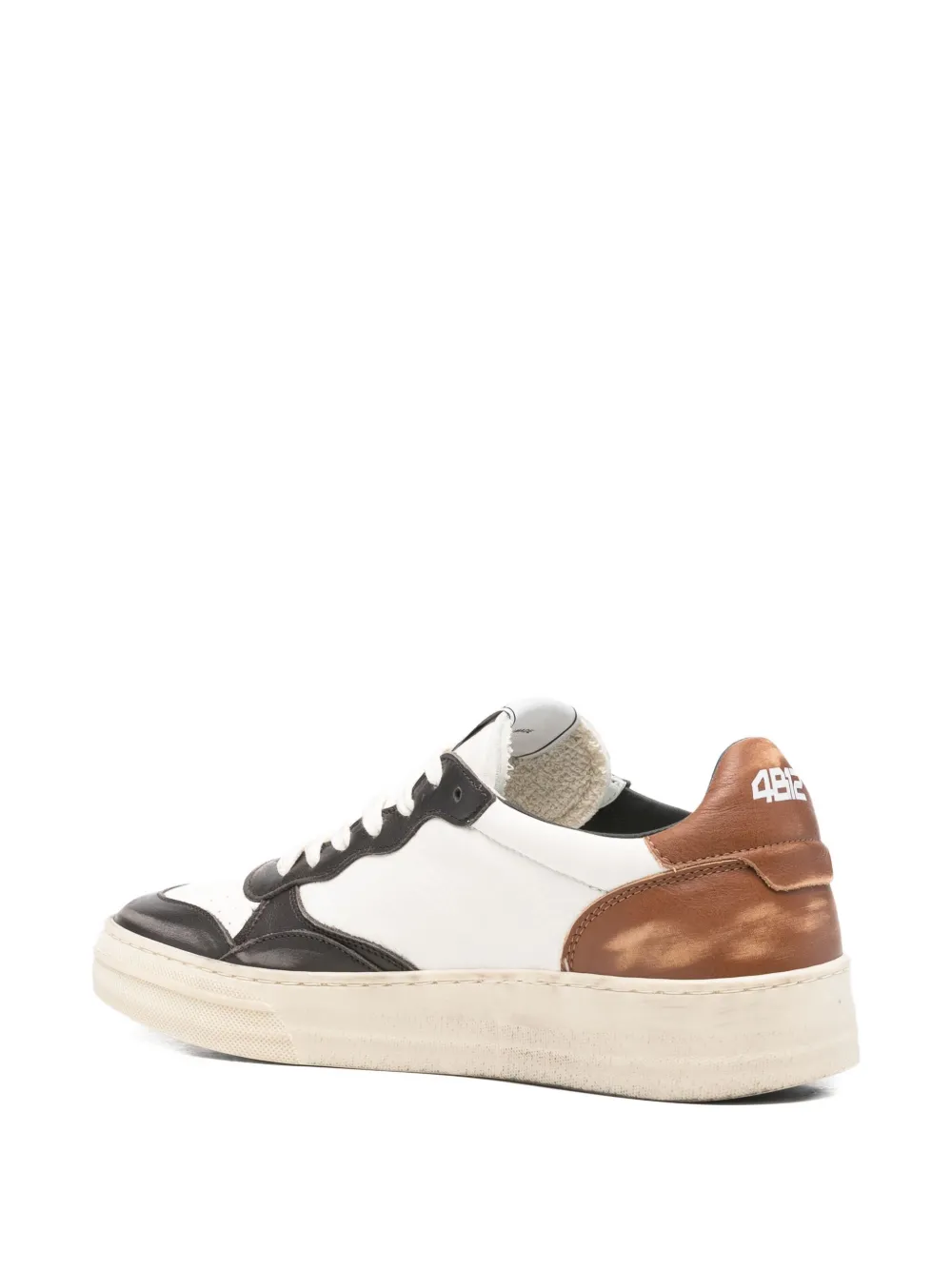 4b12 Hyper Panelled Sneakers In White