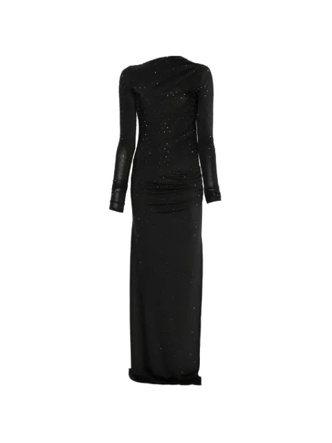 THE ANDAMANE robe longue Sophie à ornements et manches longues