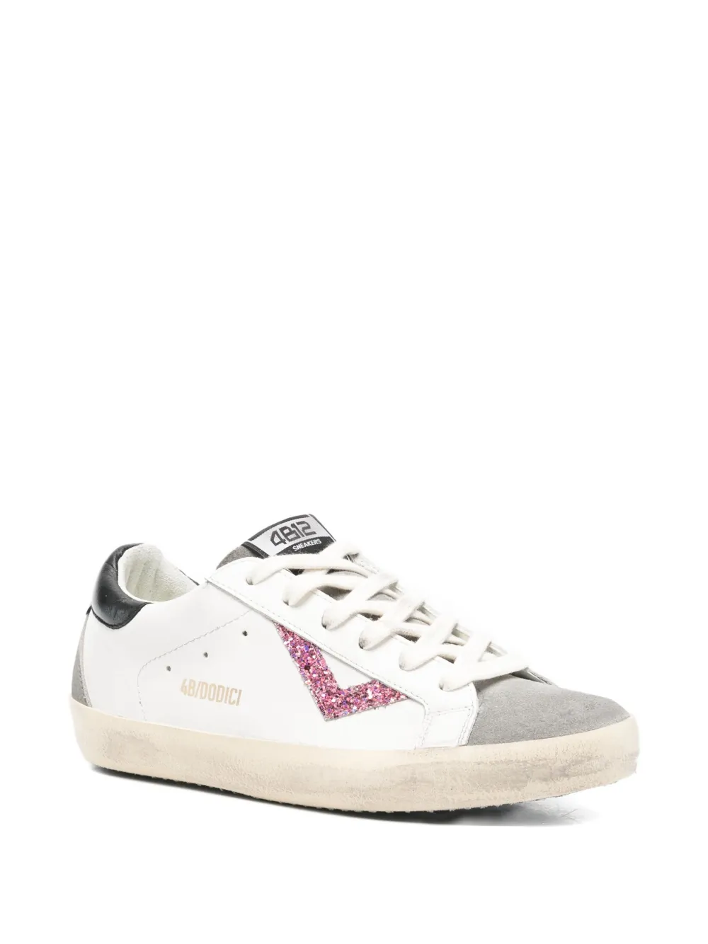4b12 Suprime Sneakers In White