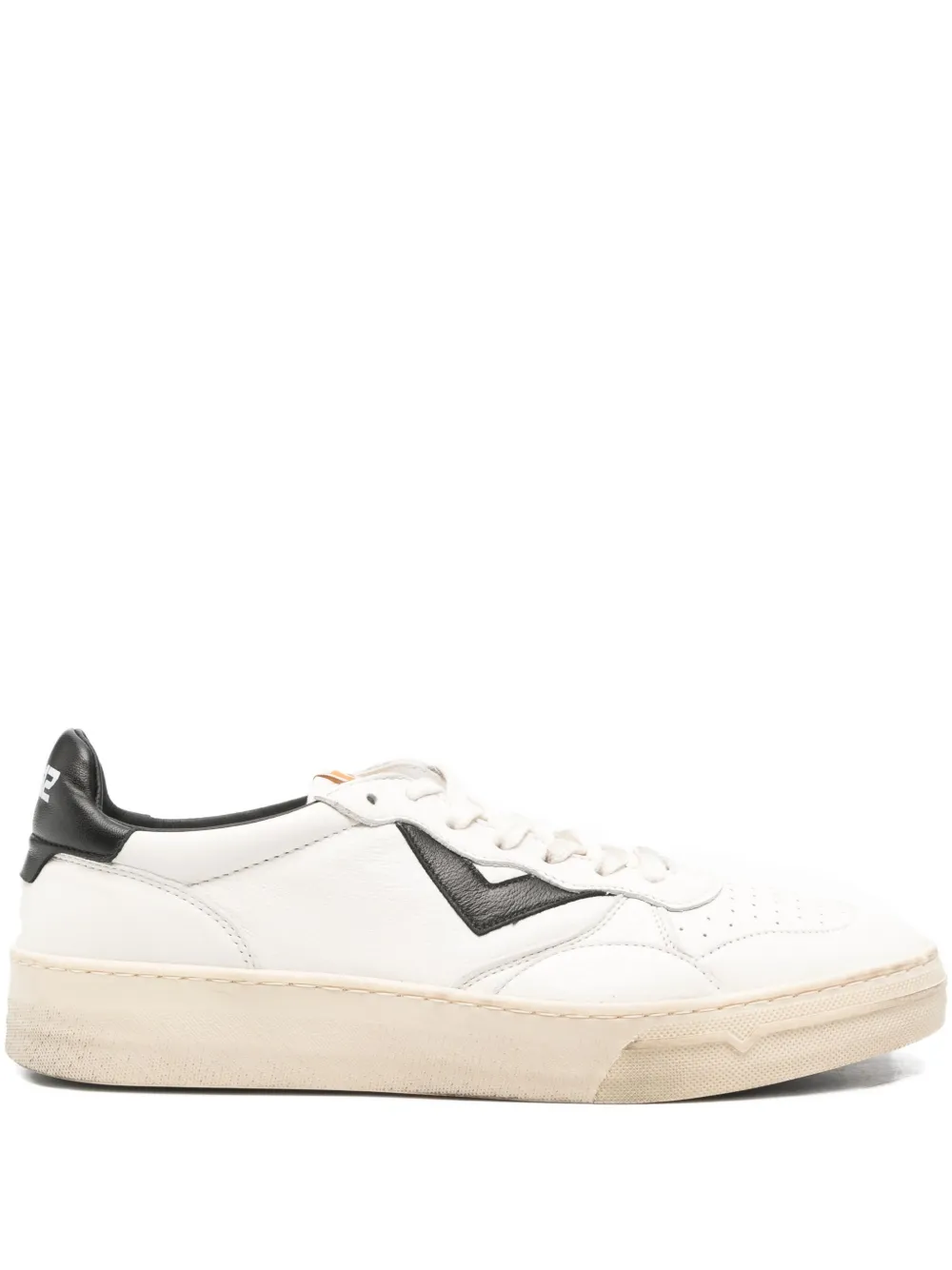 4B12 HYPER appliqué trainers | White | Image 1