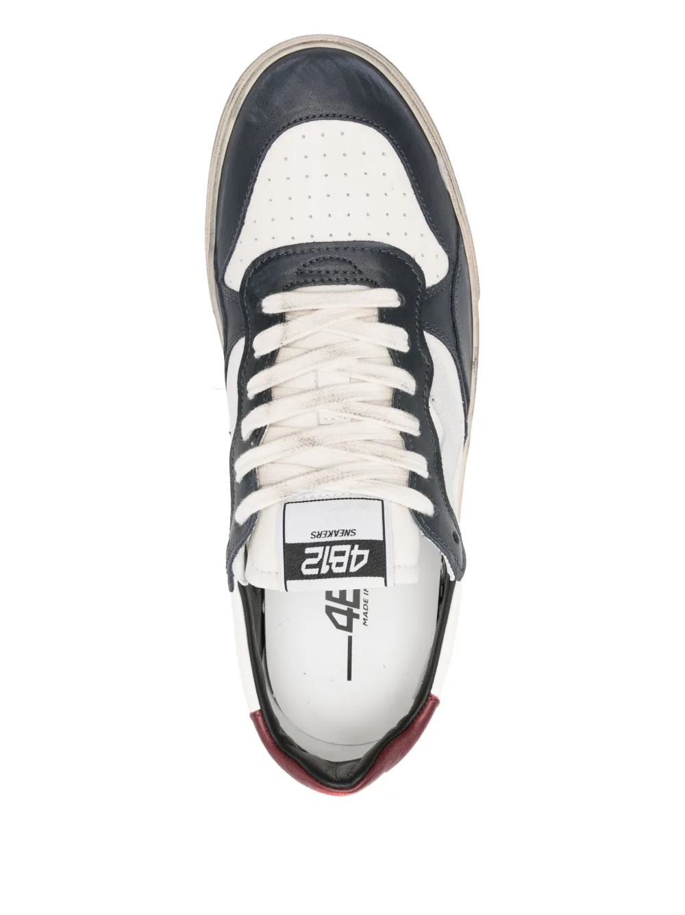 4b12 Hyper Sneakers In White