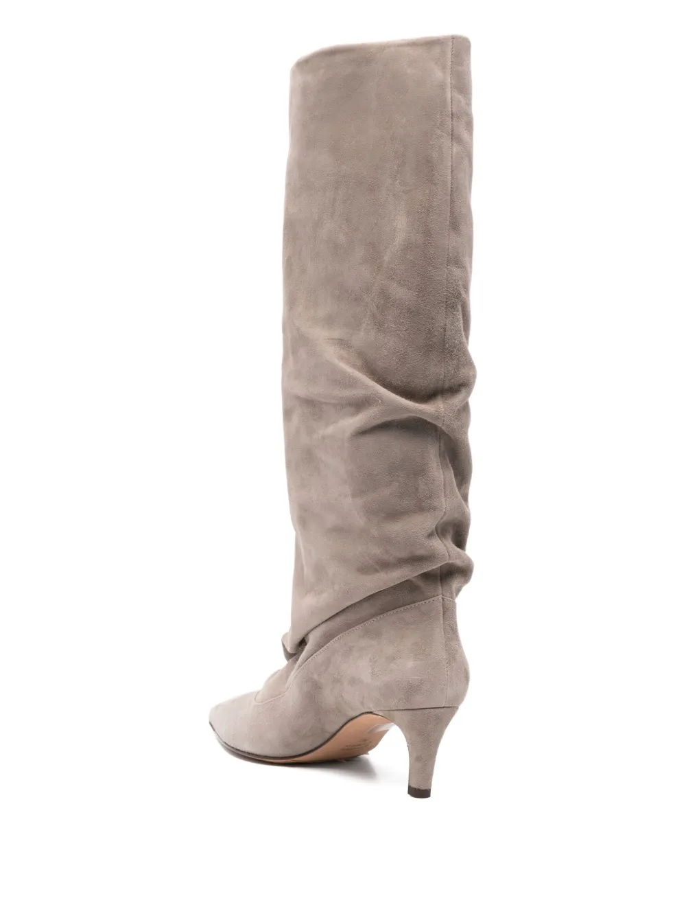 The Seller 60mm suede boots Grijs