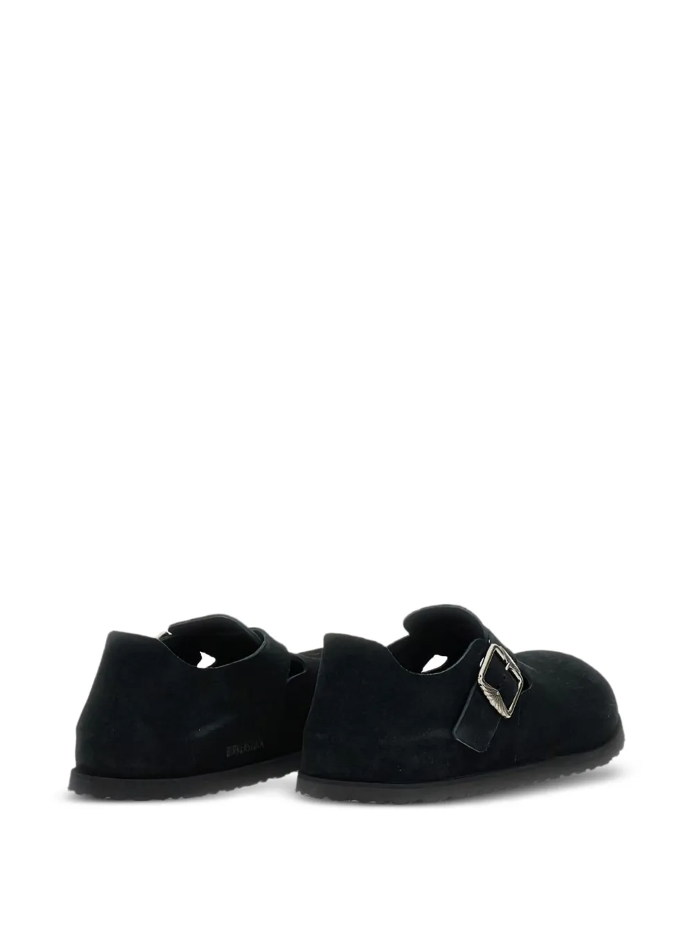 Birkenstock London schoenen met gesp Zwart