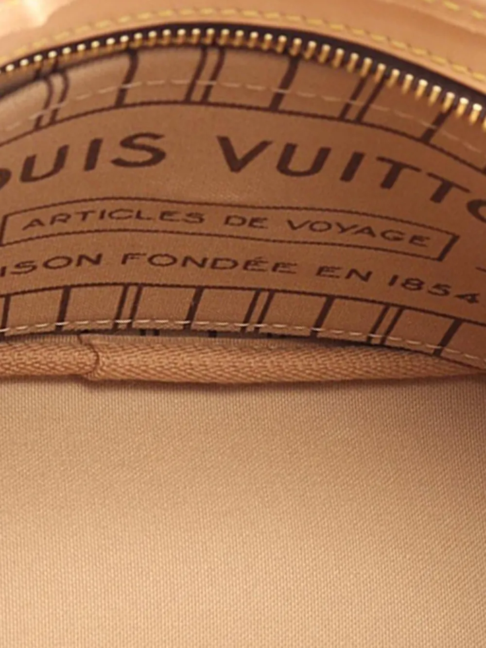 Pre-owned Louis Vuitton 2021-2025 Monogram Neverfull Bb Satchel In Brown