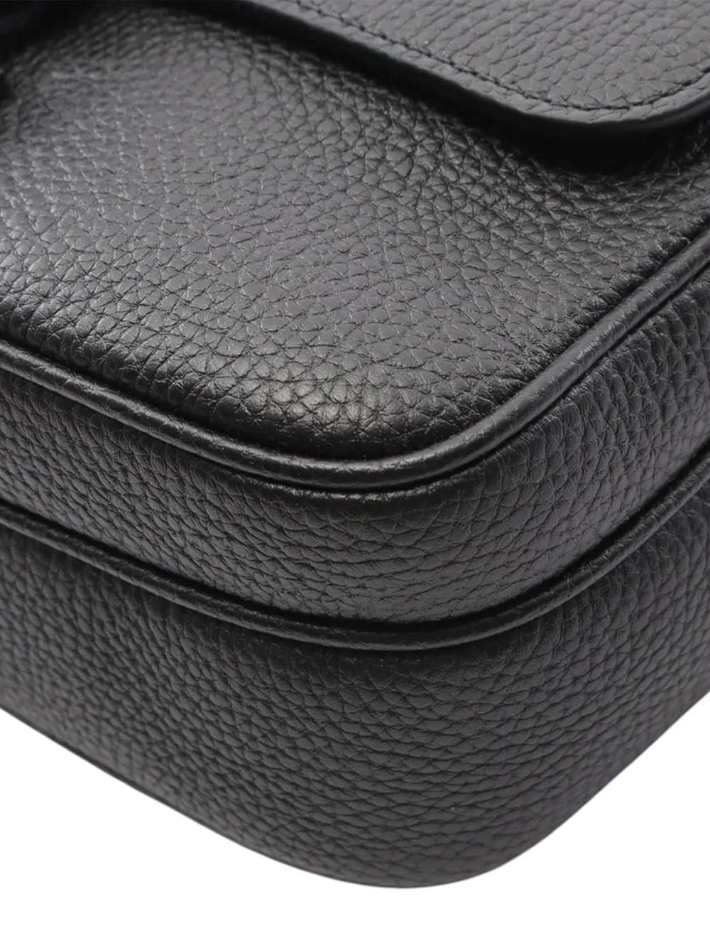 Gucci Pre-Owned Borsa a tracolla Soft Grainy Piccola in pelle di vitello con decorazione Web 2016-2025 | Pre-owned | Image 2
