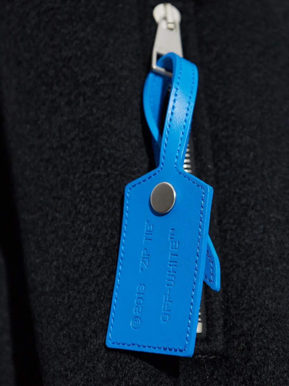 Off-White Bomberjack met logo Zwart