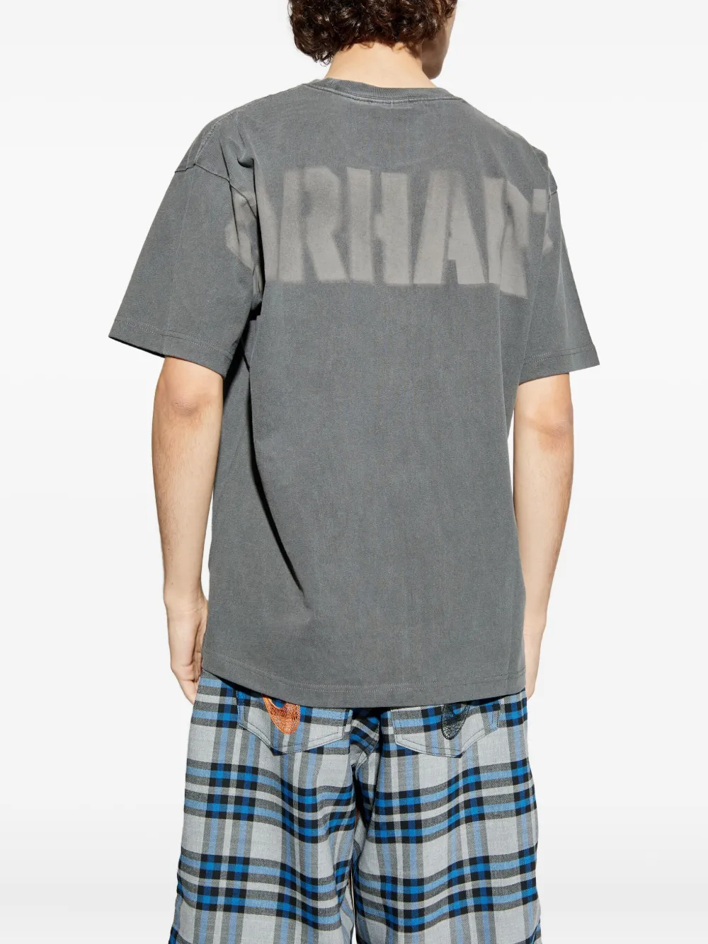 Carhartt WIP T-shirt met logo Grijs