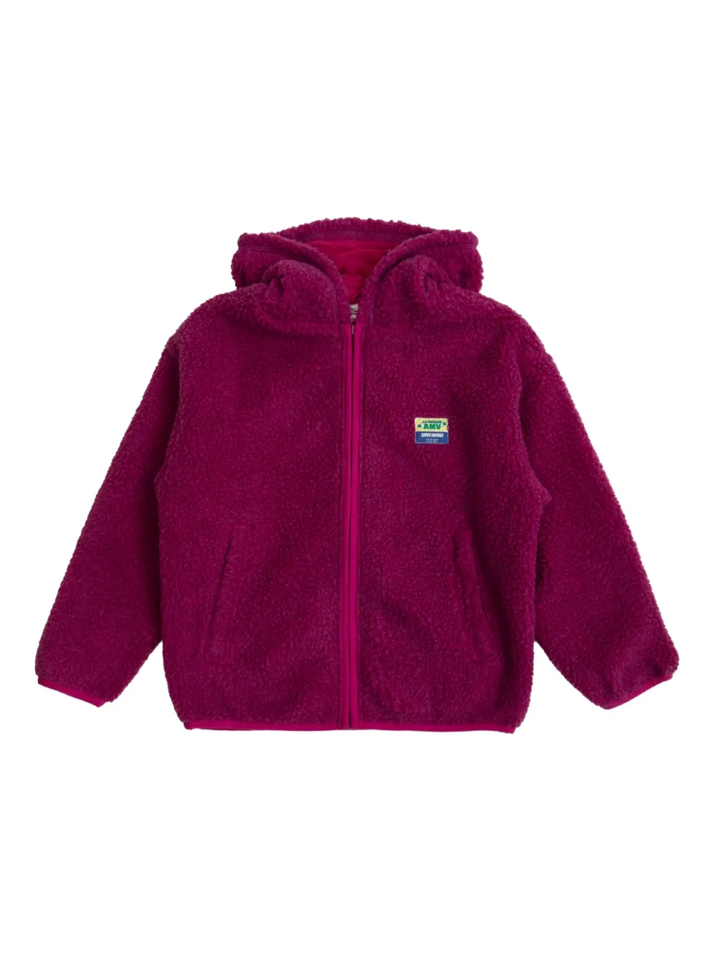 American Vintage Kids Hoktown hooded jacket - Rosa