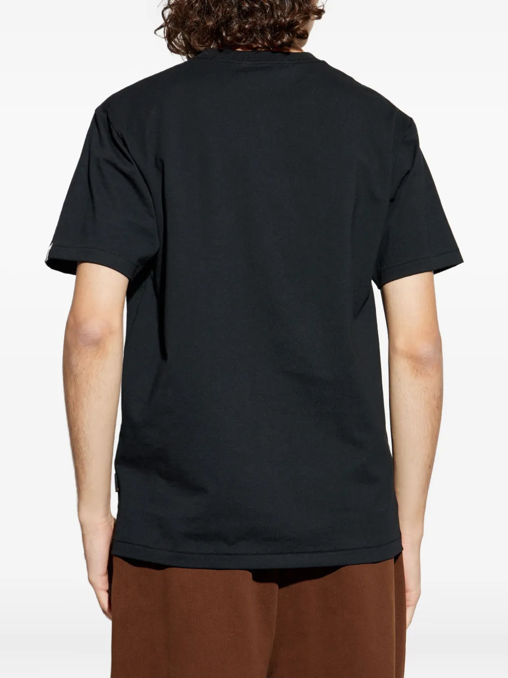 A BATHING APE T-shirt met camouflageprint Zwart