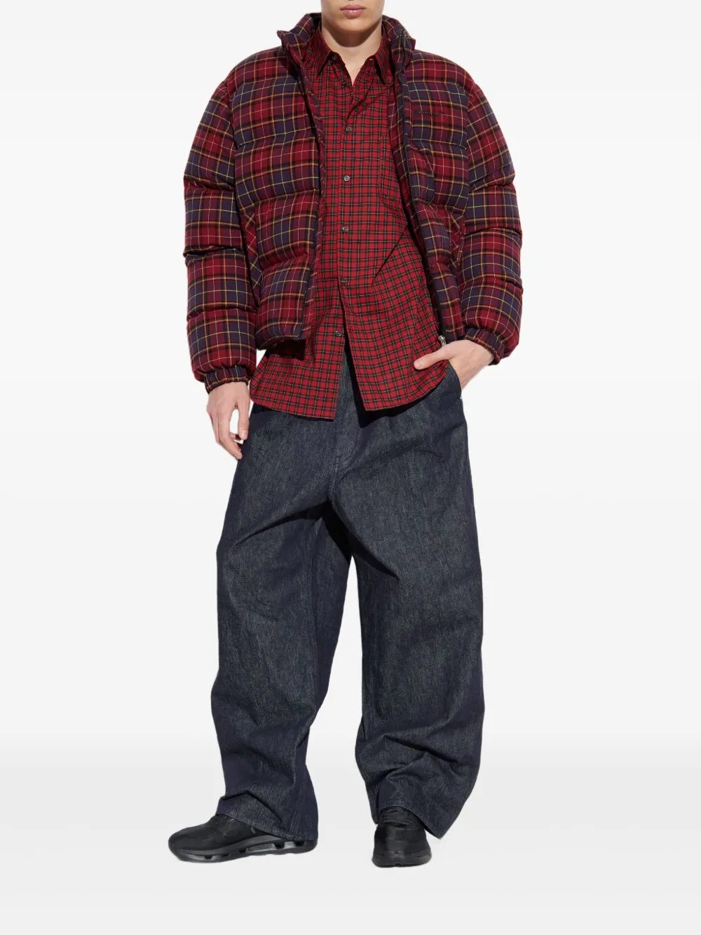 Off-White checked zip jacket | Down Jackets | Image 2
