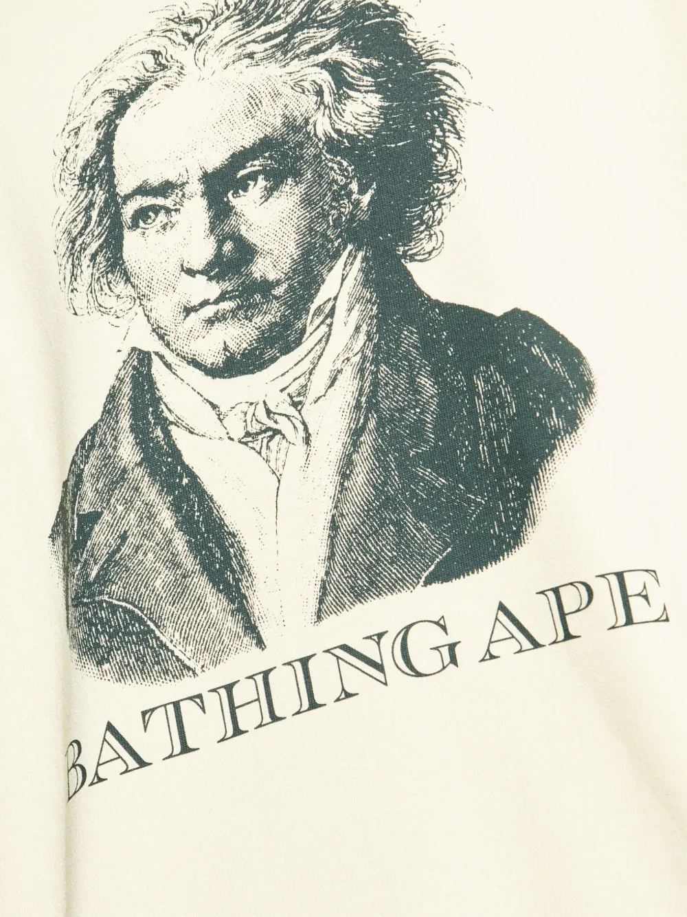 A BATHING APE Legacy katoenen sweater Beige