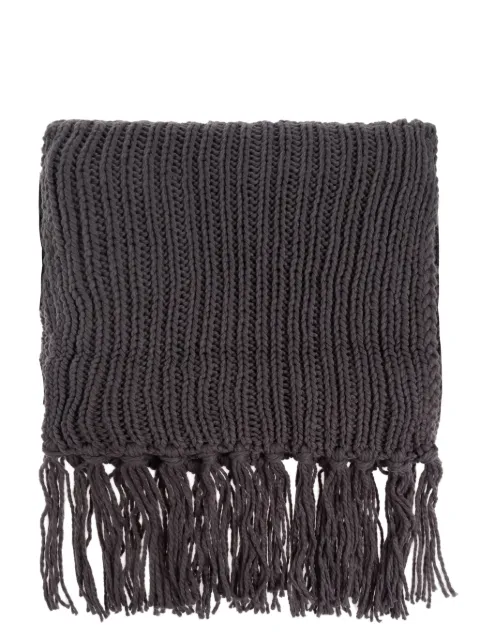 Y-3 mascada con flecos