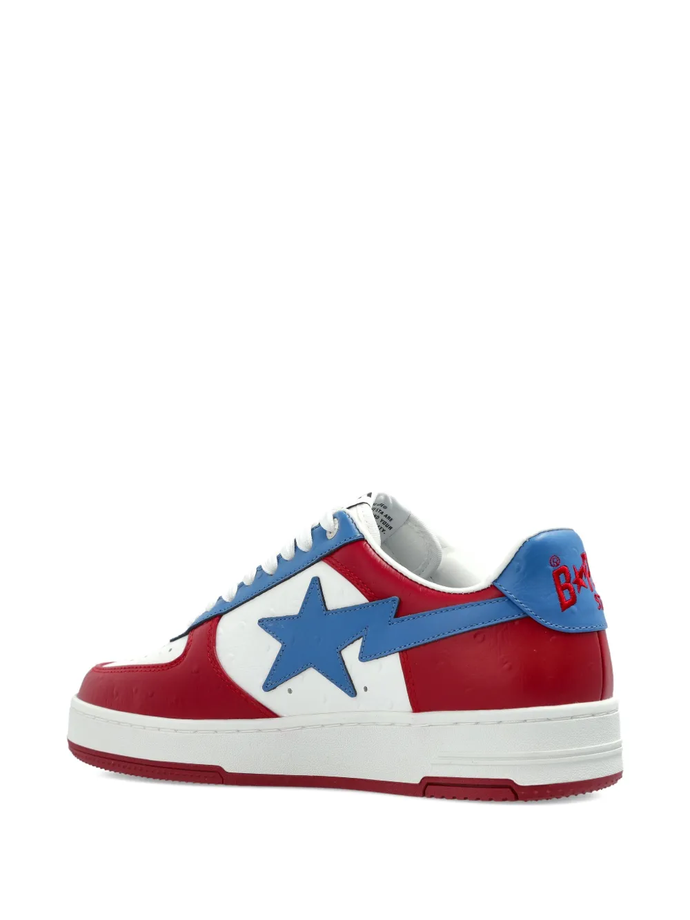 A Bathing Ape Star-patch Sneakers In Multi