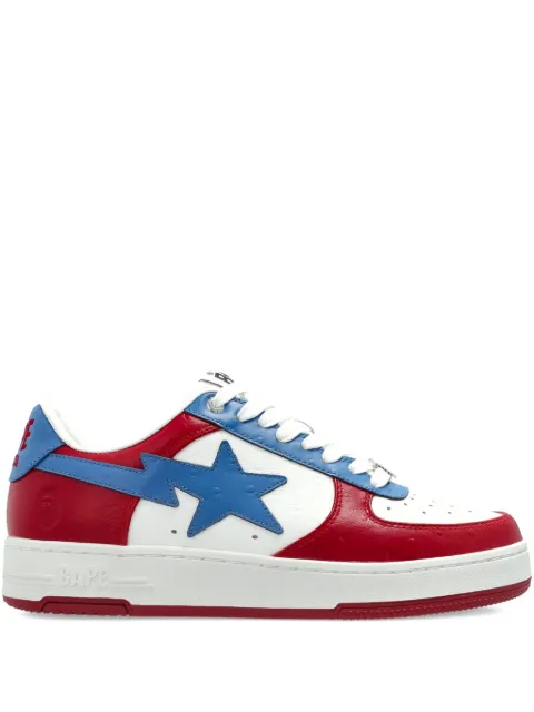 A BATHING APE® zapatillas con parches de estrellas