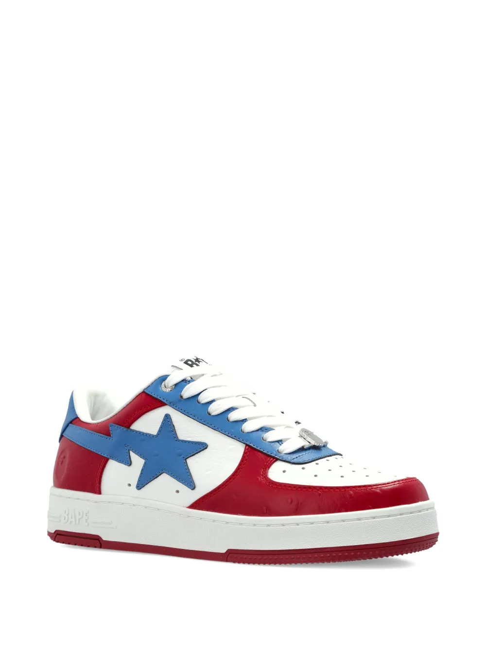 A BATHING APE® zapatillas con parches de estrellas | Tenis bajos | Image 2