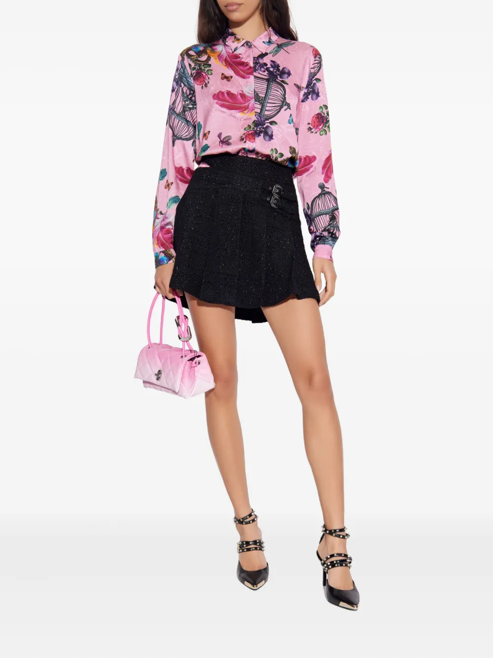 Versace Jeans Couture paisley-print shirt - Roze