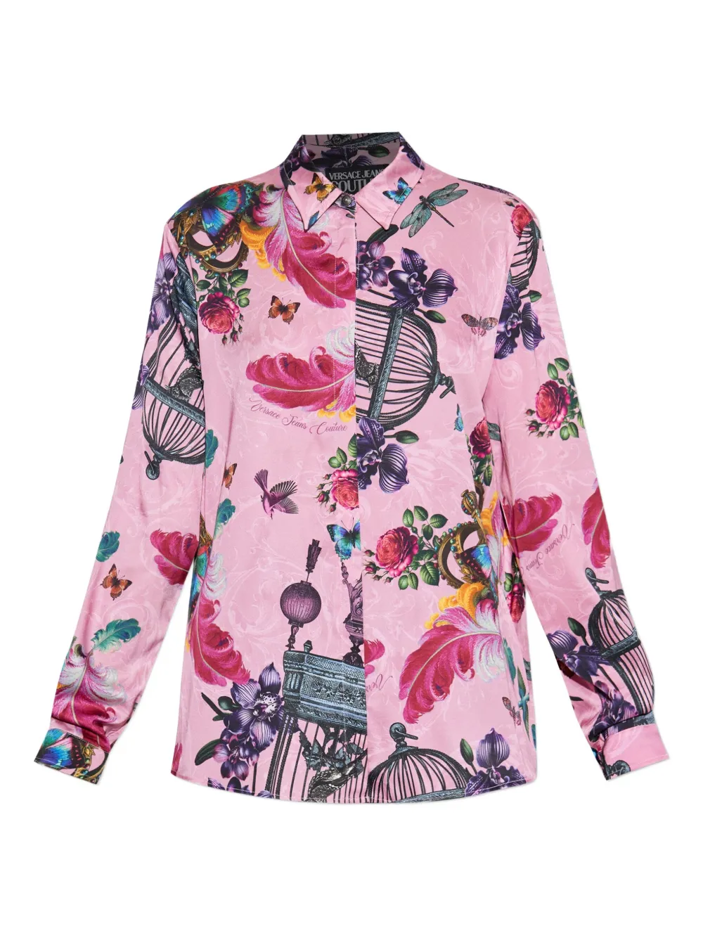 Versace Jeans Couture paisley-print shirt - Rosa