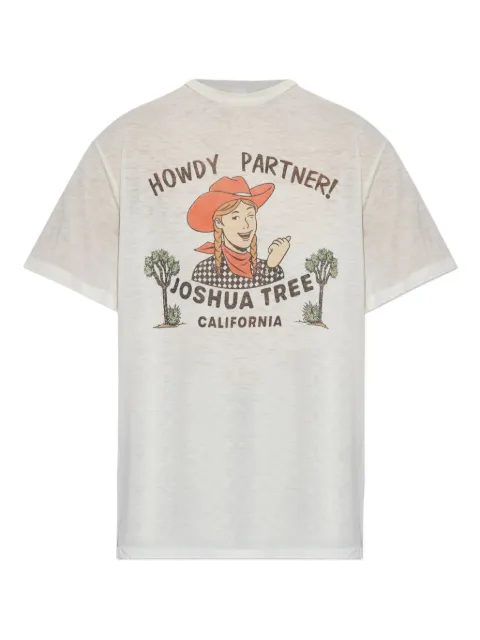 RE/DONE playera estampada