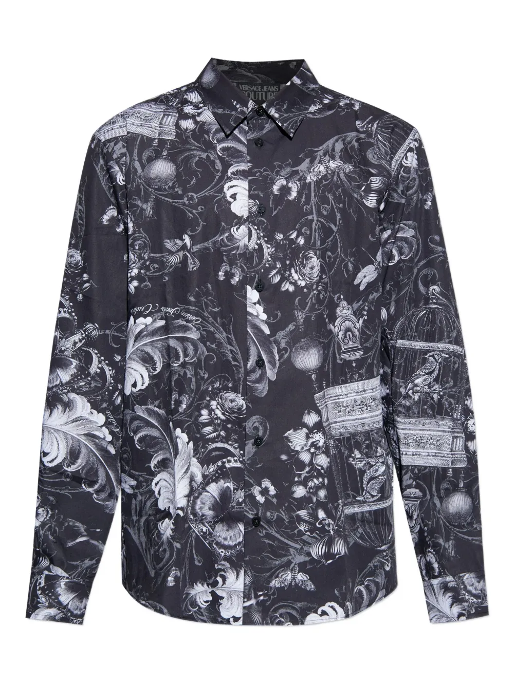 Versace Jeans Couture printed shirt - Nero