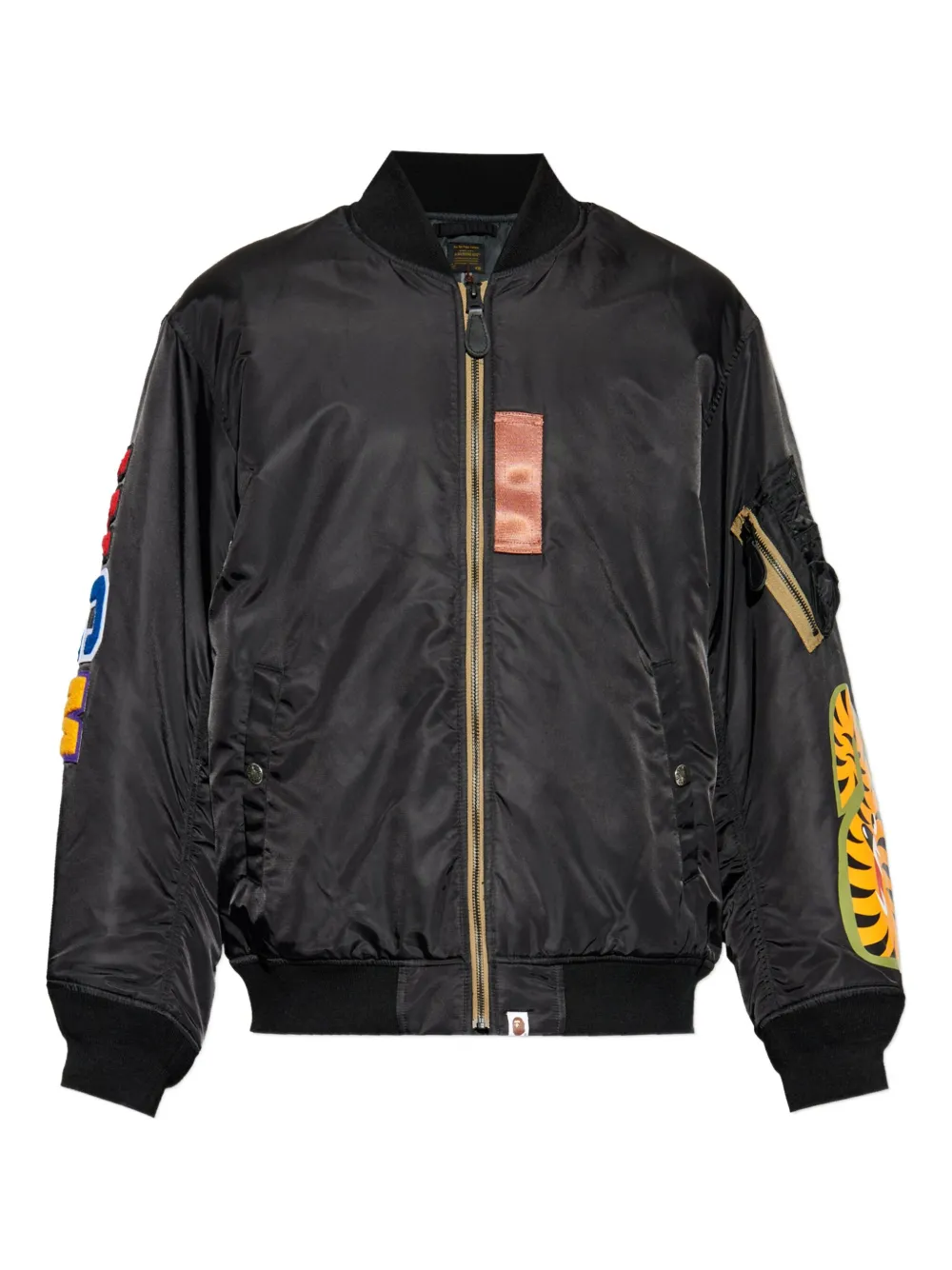 A BATHING APE® Shark MA-1 bomber jacket | Black | Image 1